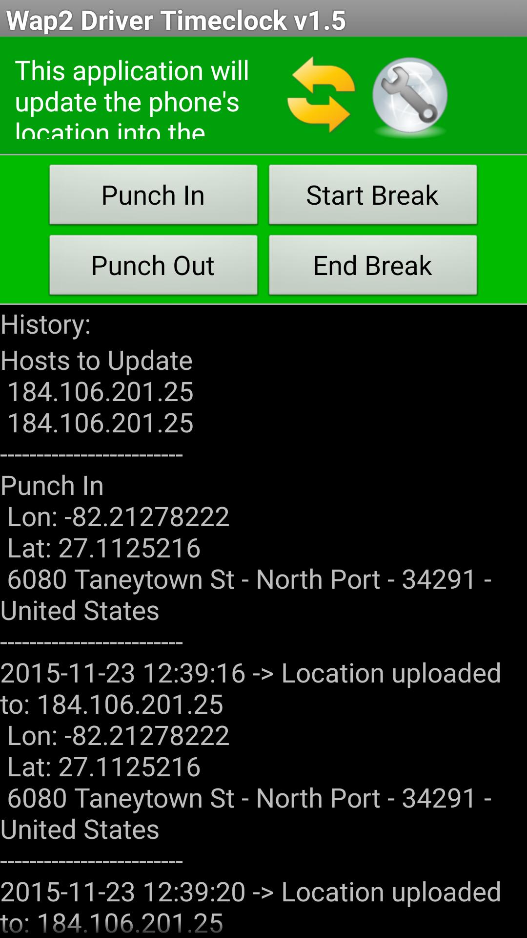ASCAR Timeclock