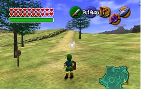 Como Zelda pega o porco