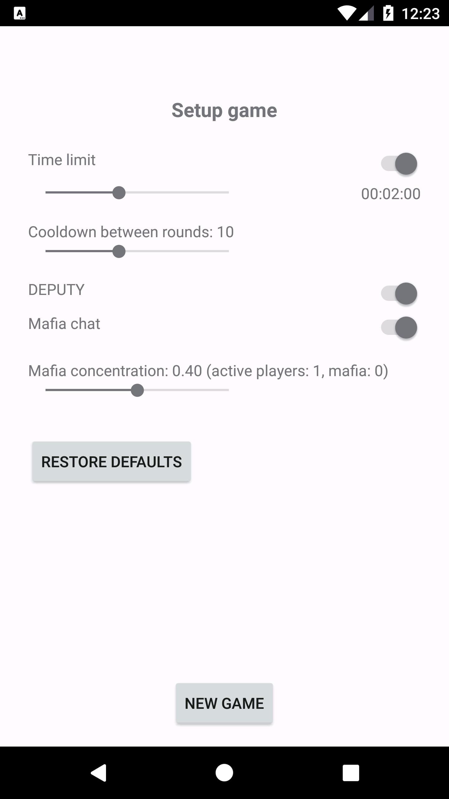 Mafia LANparty