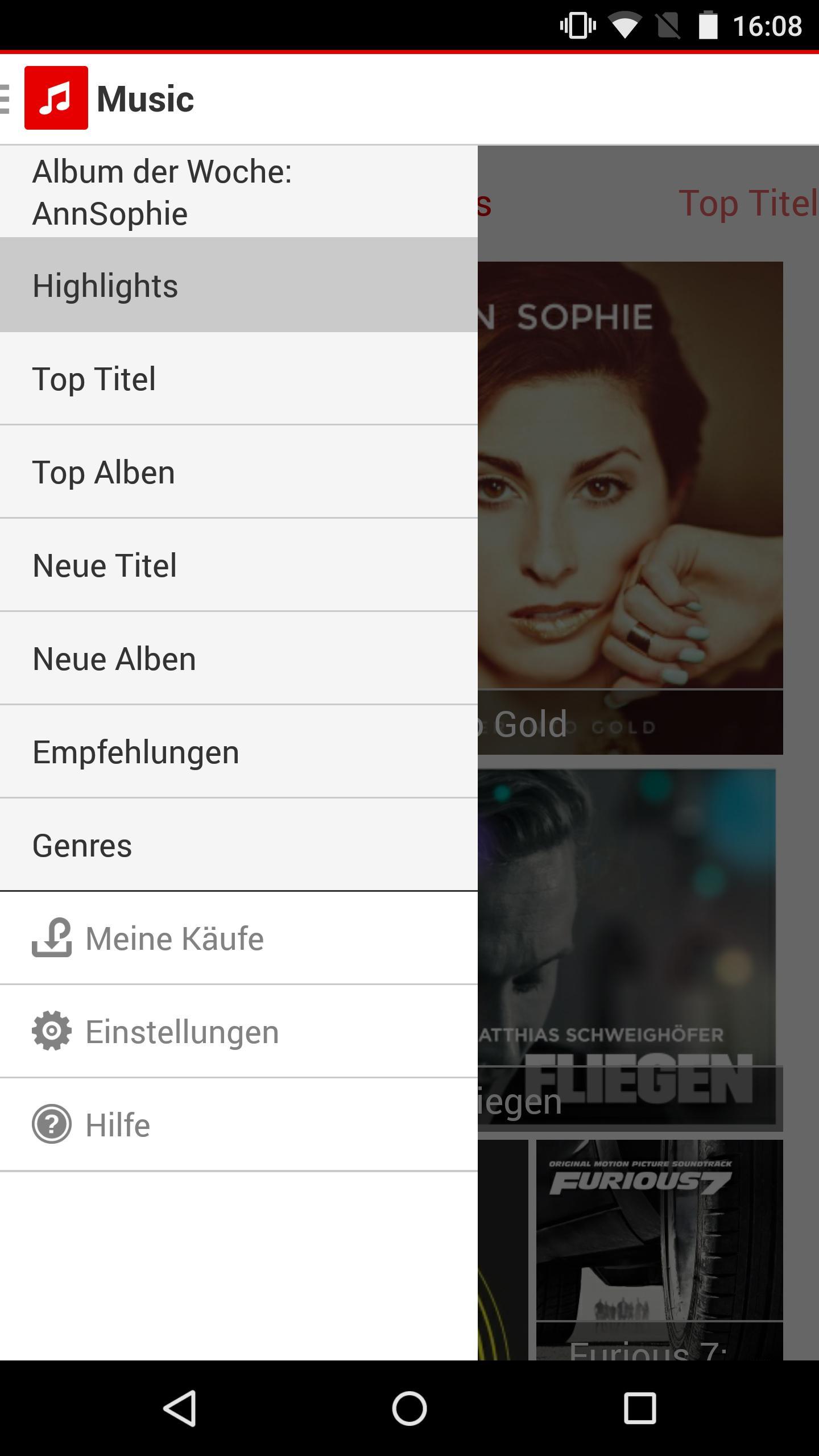 Vodafone Music Shop