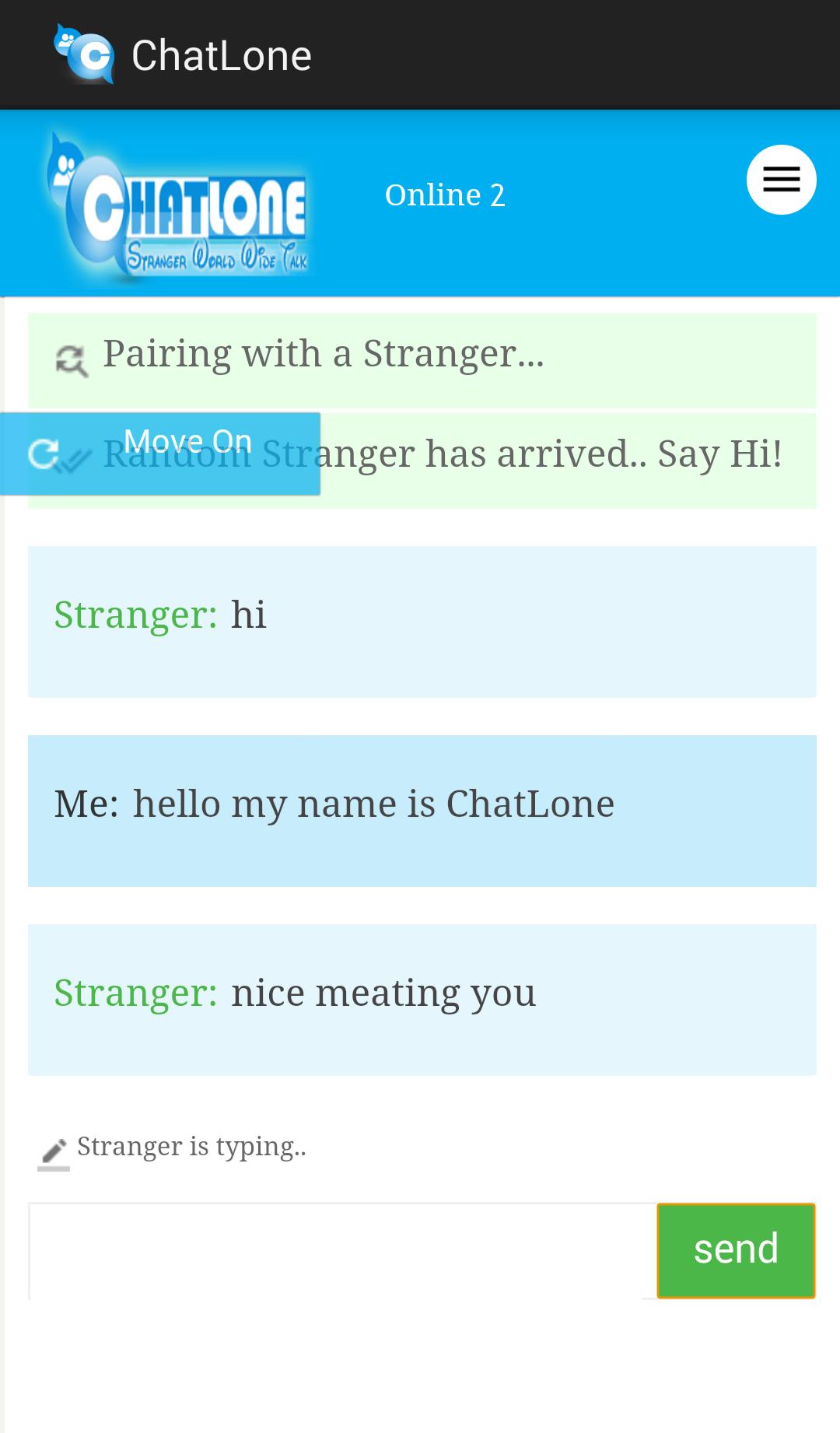 ChatLone MeetUp