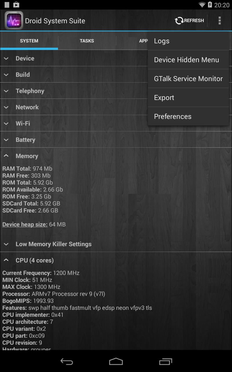 Droid System Suite