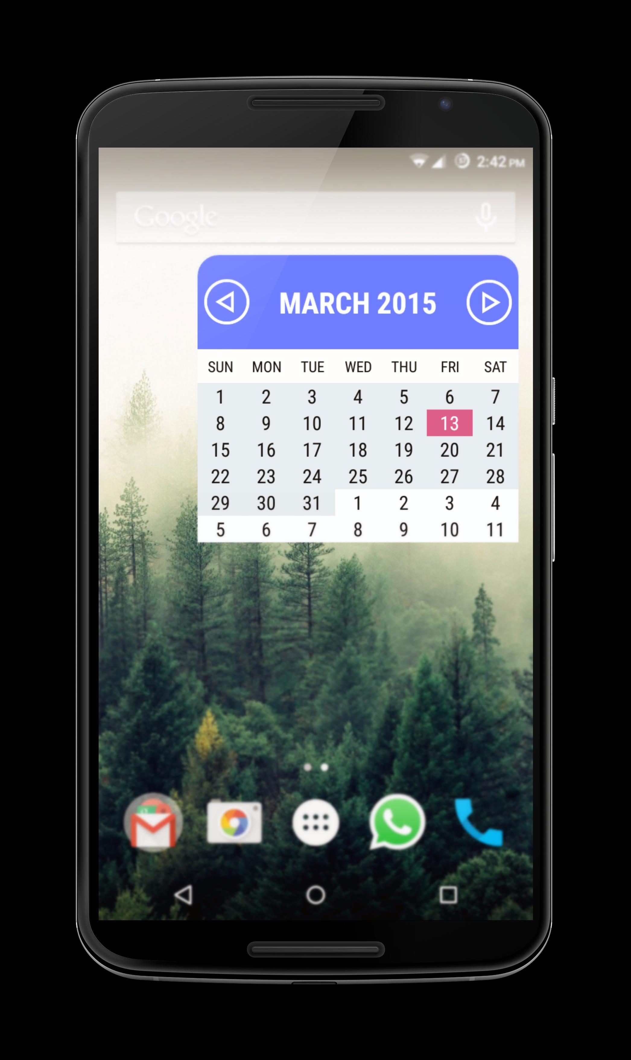 Month View [Widget]