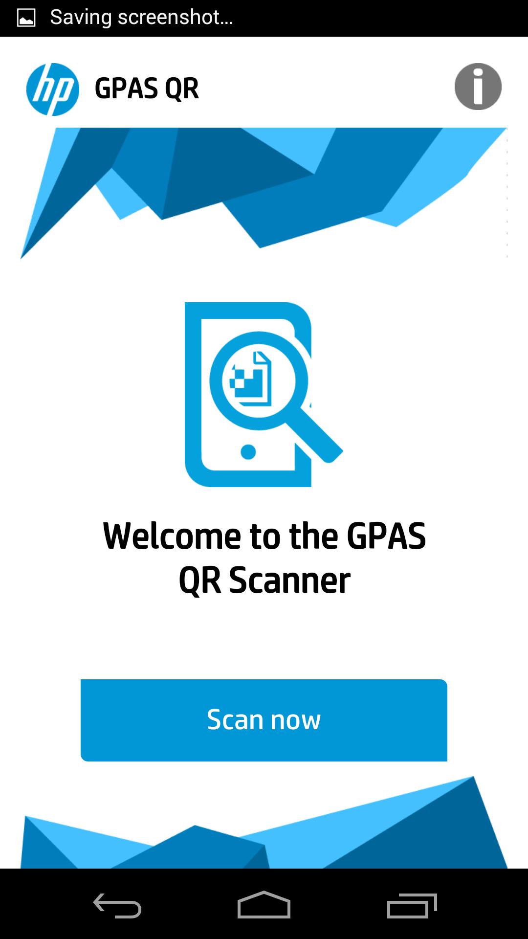 HP GPAS QR