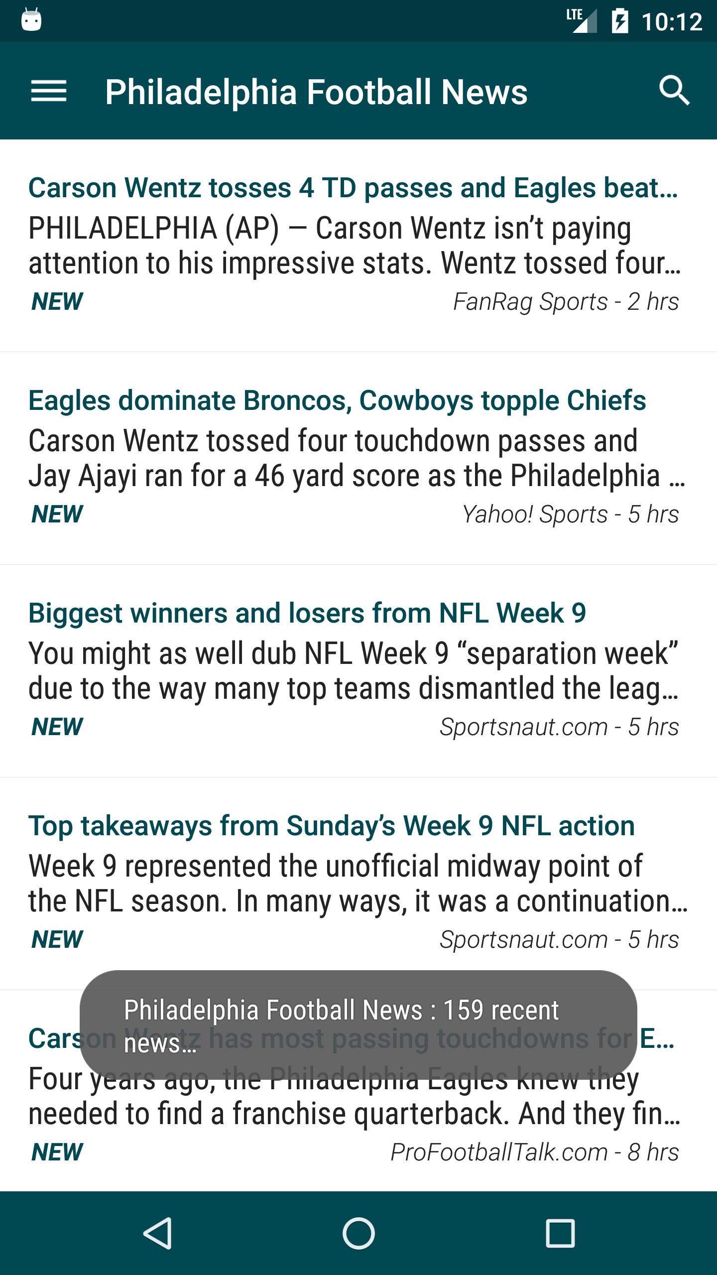 Philadelphia Football News