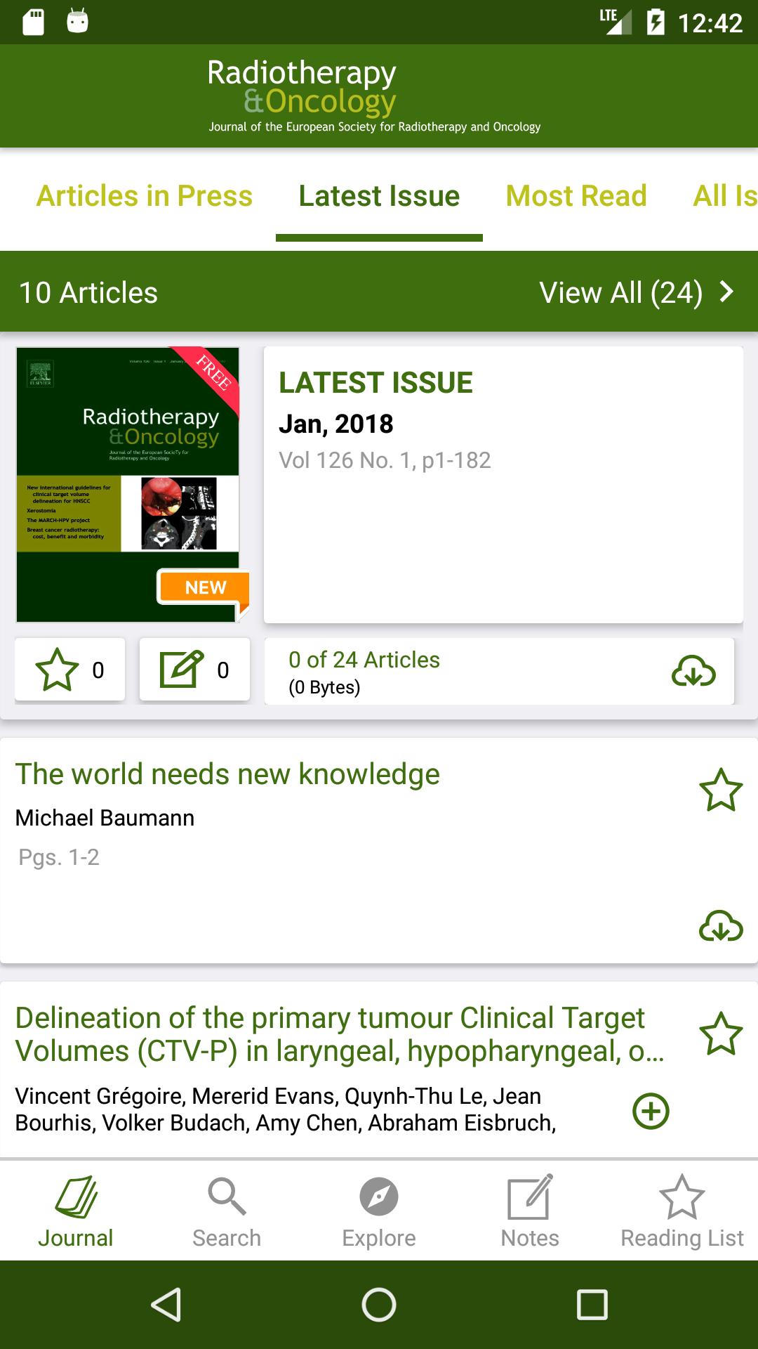 Radiotherapy & Oncology