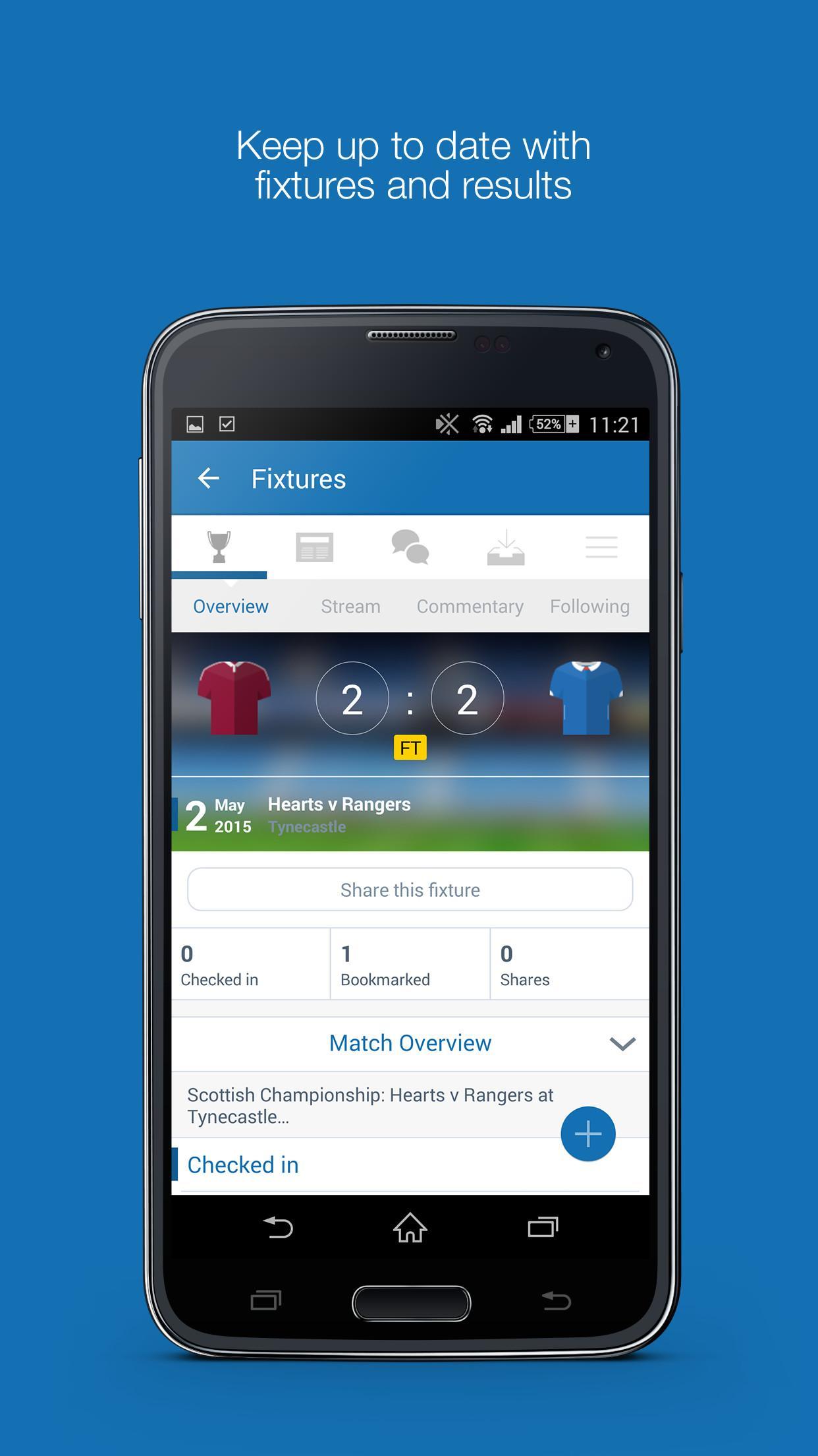 Fan App for Rangers FC