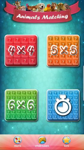 Matching Madness - Animals