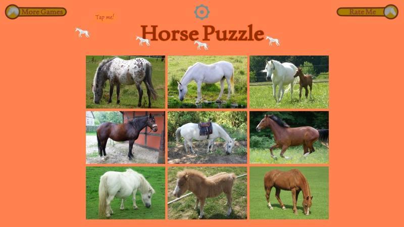 Horse Puzzle For Kids