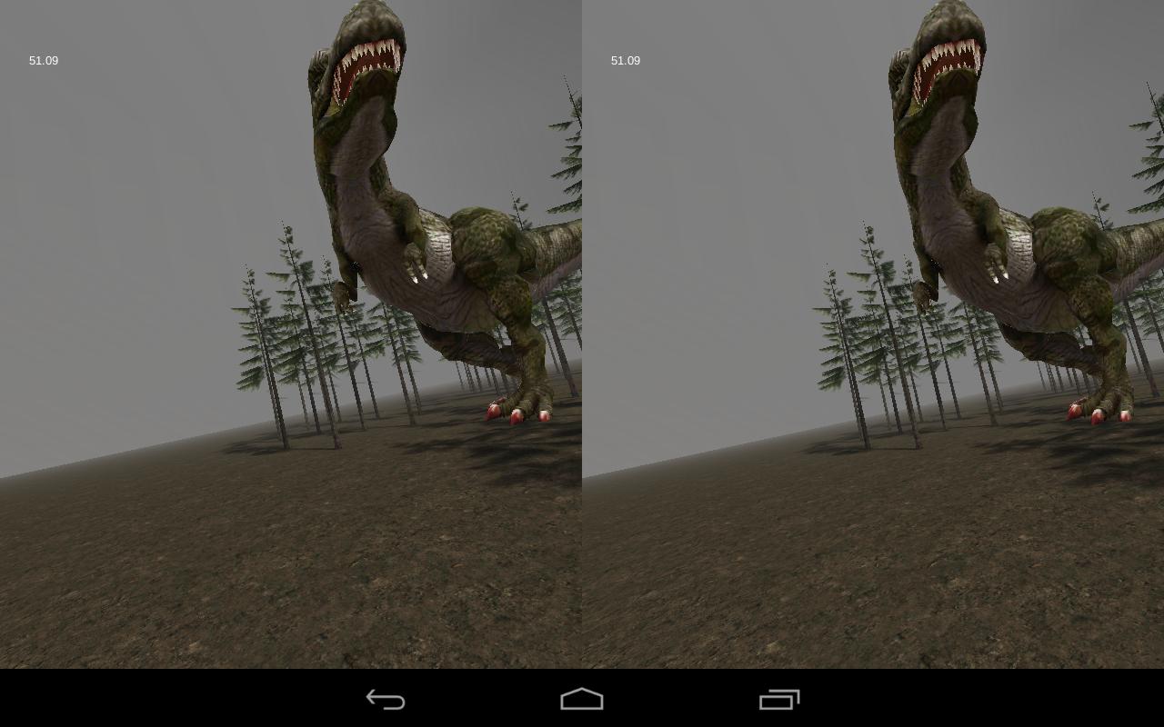 VR T-Rex, Cardboard