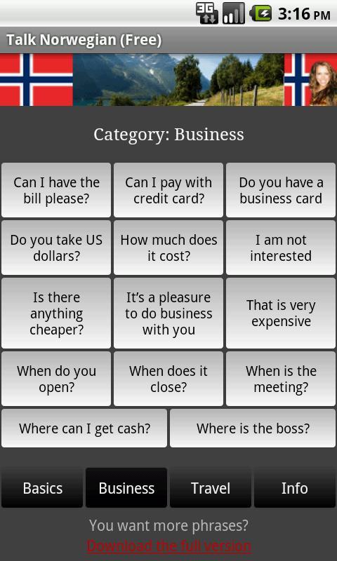 Talk Norwegian (Free)