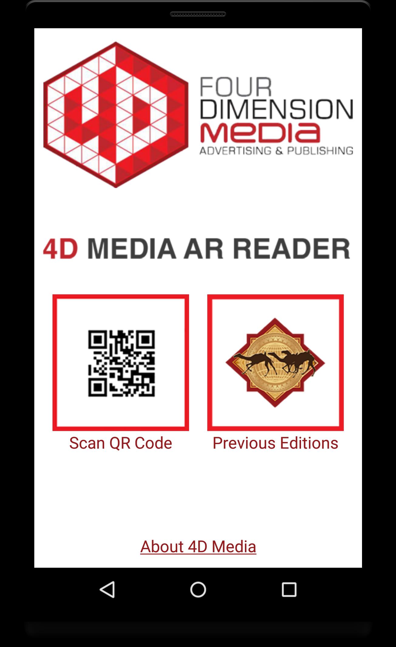 4D Media AR Reader