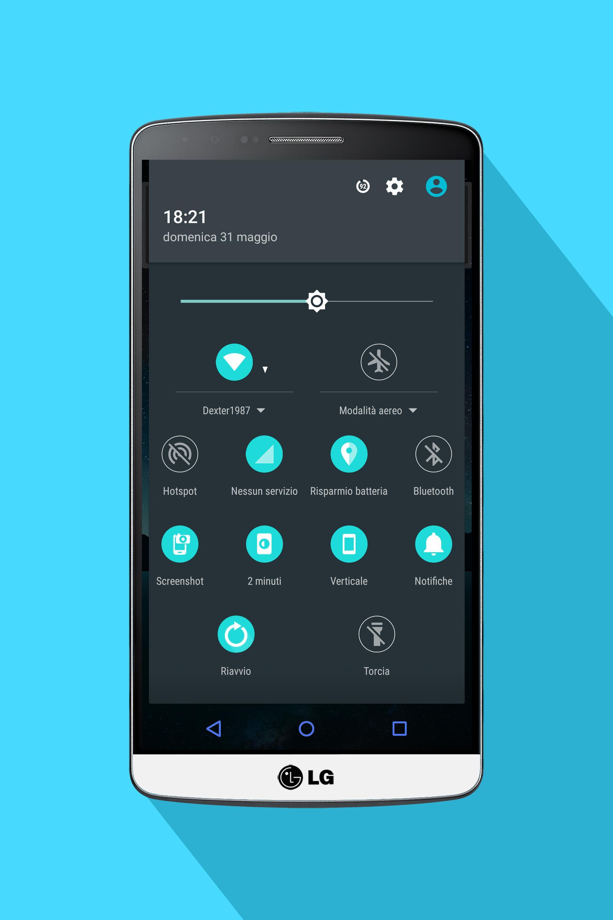 Vivid LG Color - Layers Theme