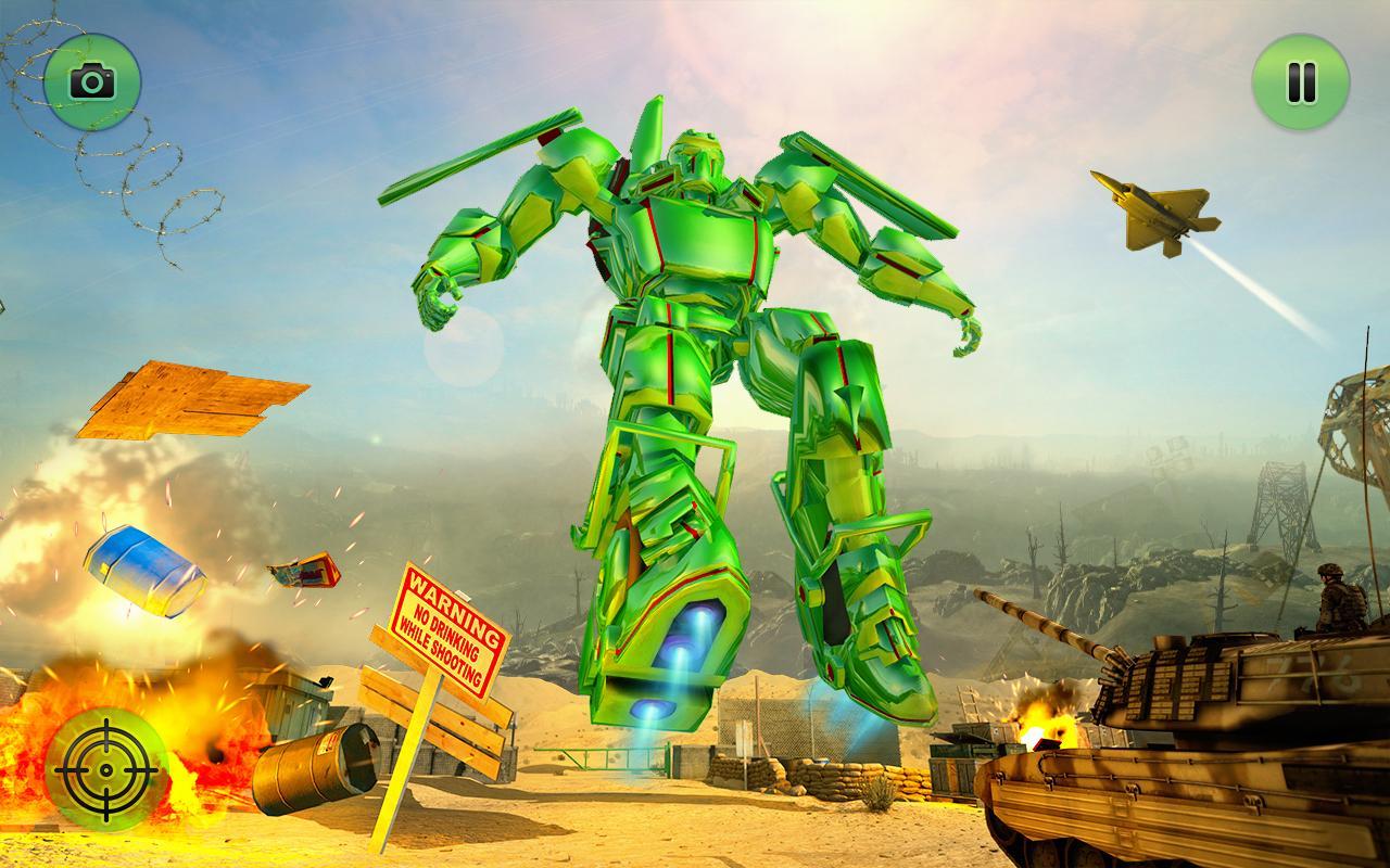 Tank Transform Robot War