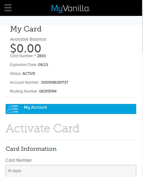 MyVanilla
