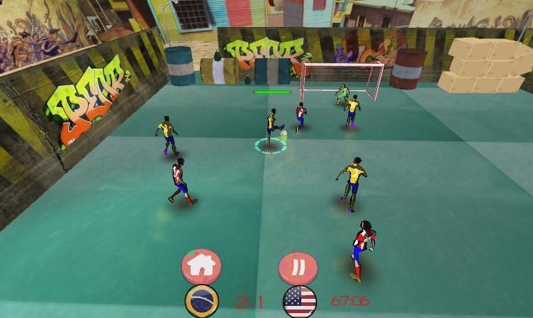 Urban street football 3d