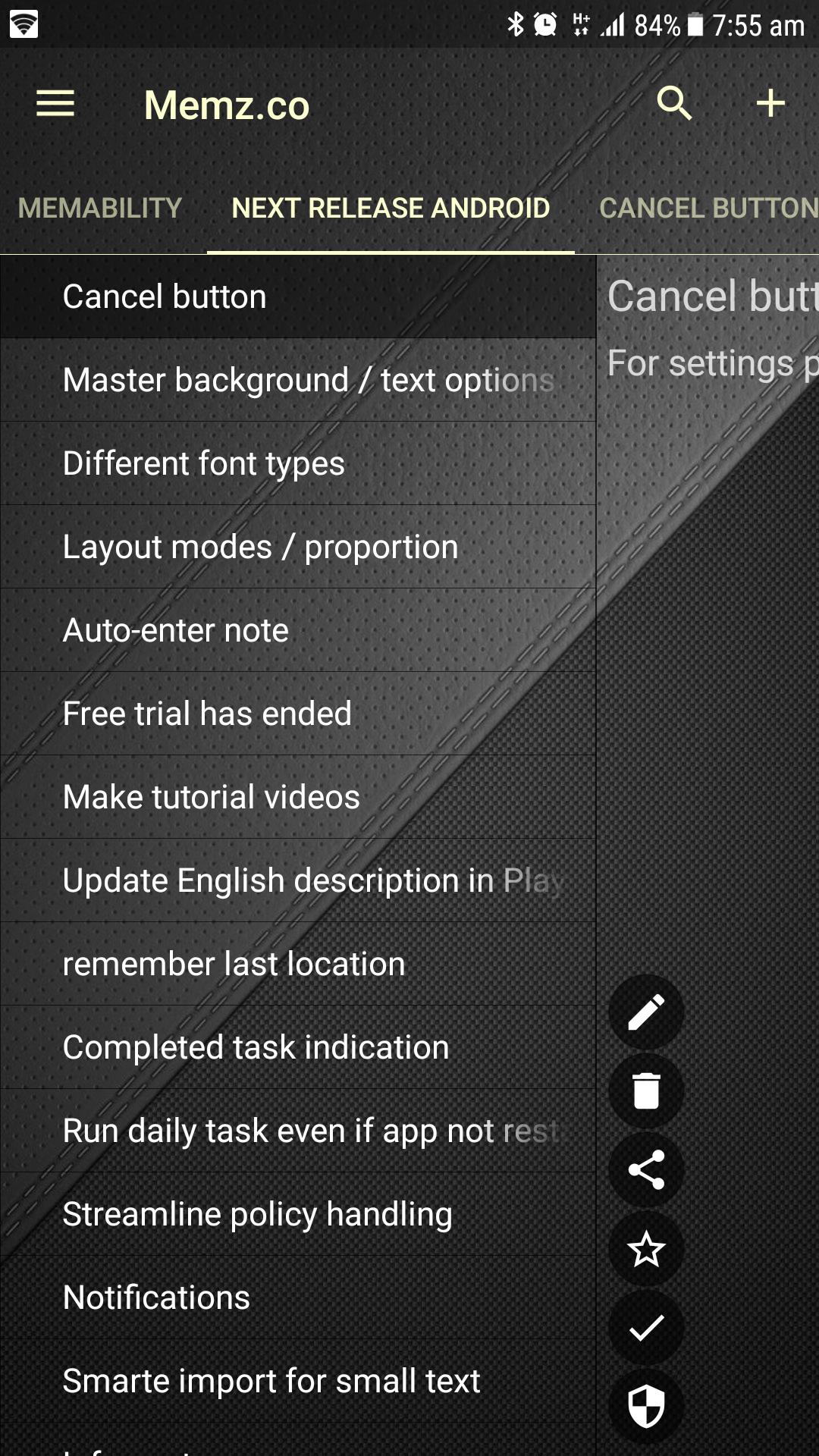 Memz - The Best and Simplest Tree Notepad