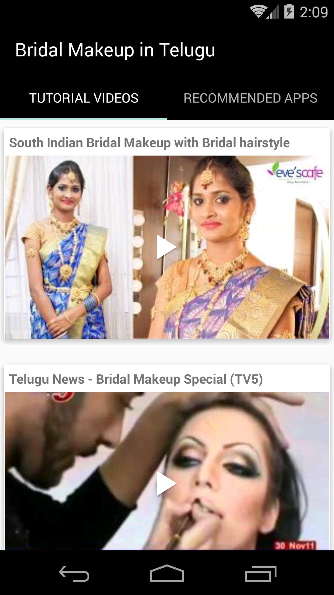 Bridal Makeup in Telugu