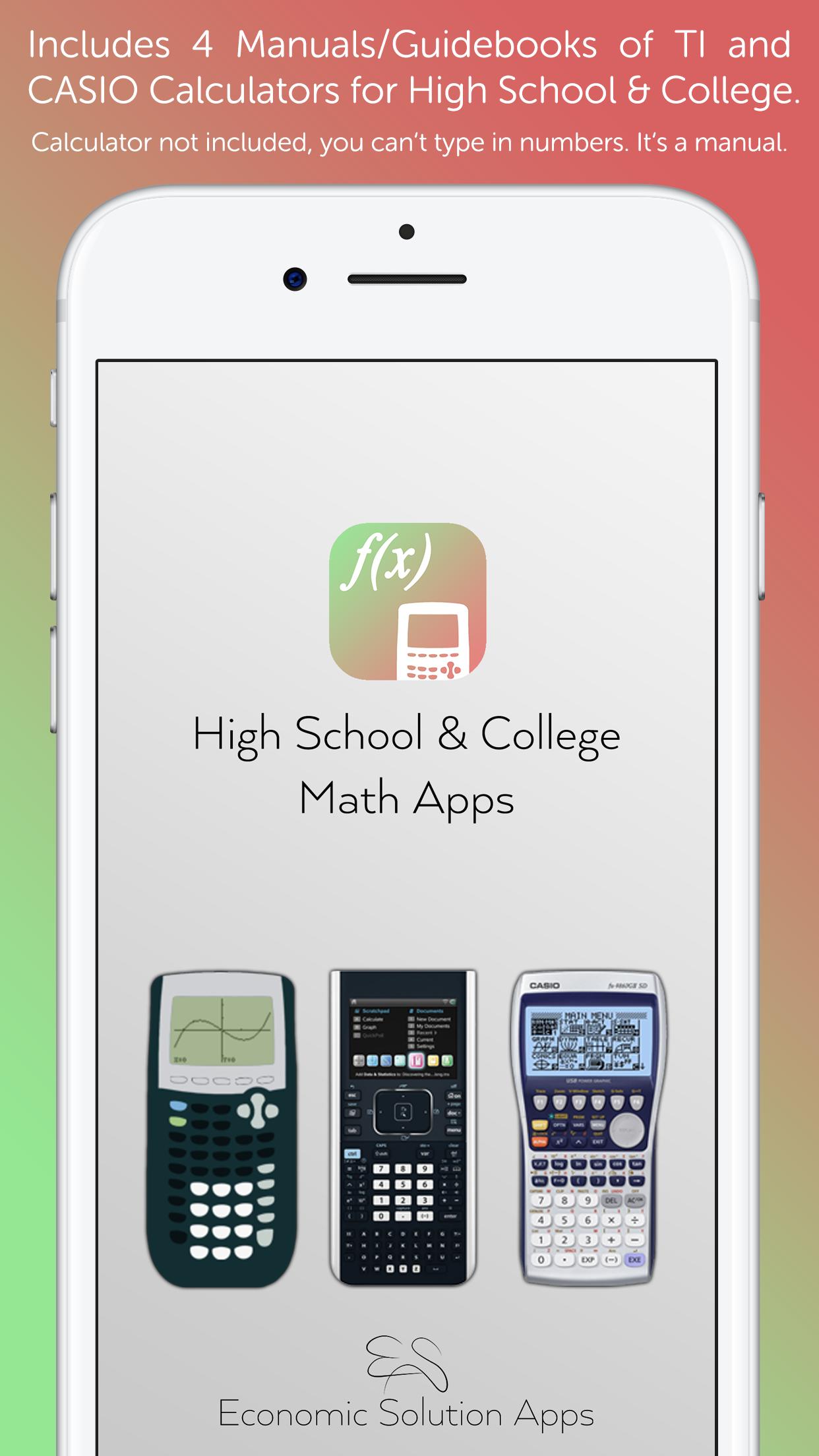 High School Apps Math