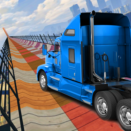 Amricn Truck Stunt Meg Ramp