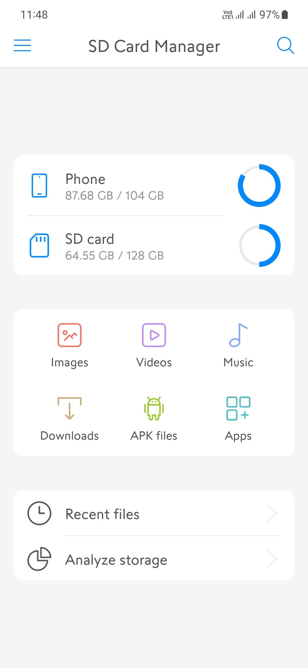 SD Card Manager