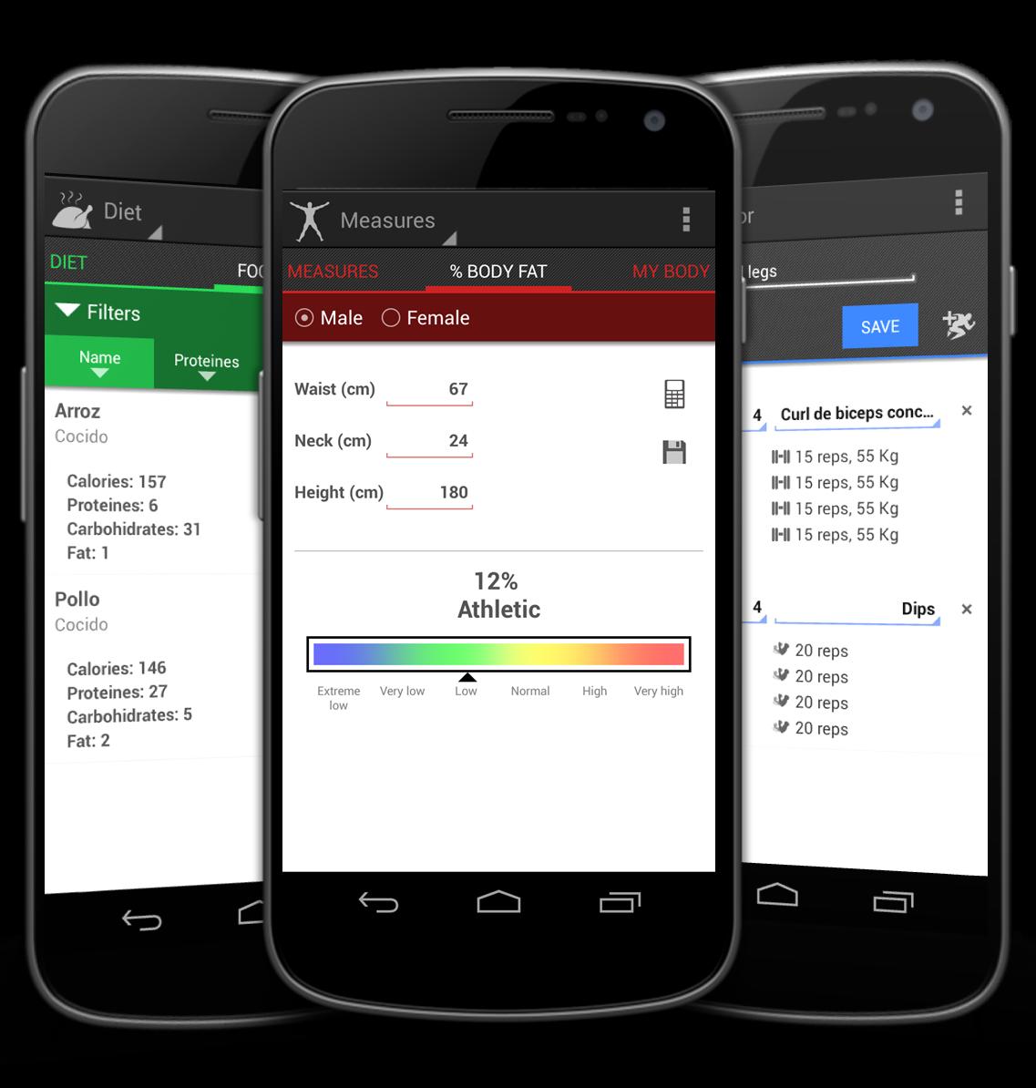 4F Diet Exercises & Fitness