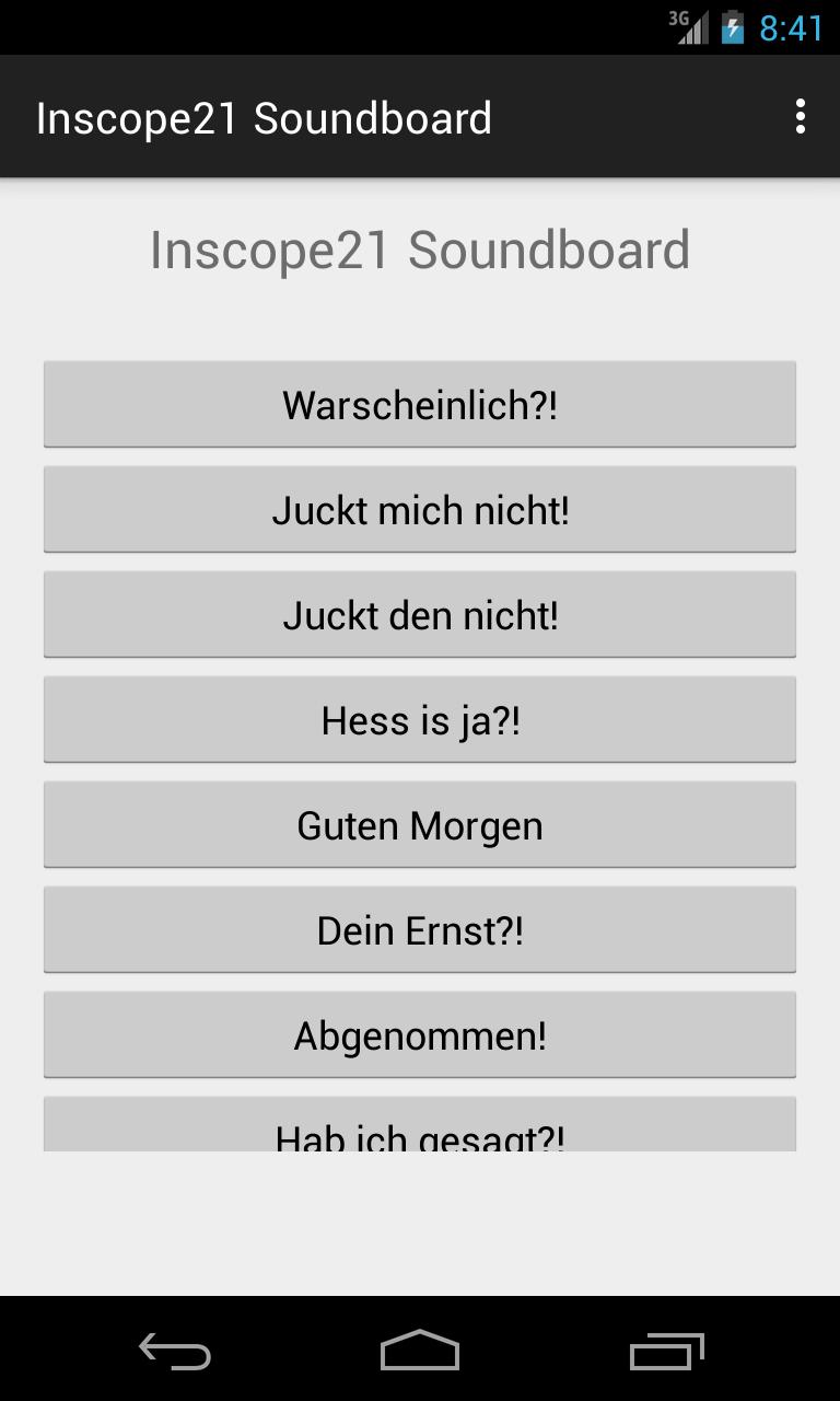 Inscope21 Soundboard