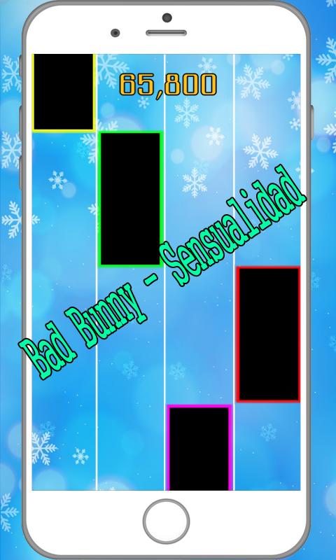 Bad Bunny Piano tiles