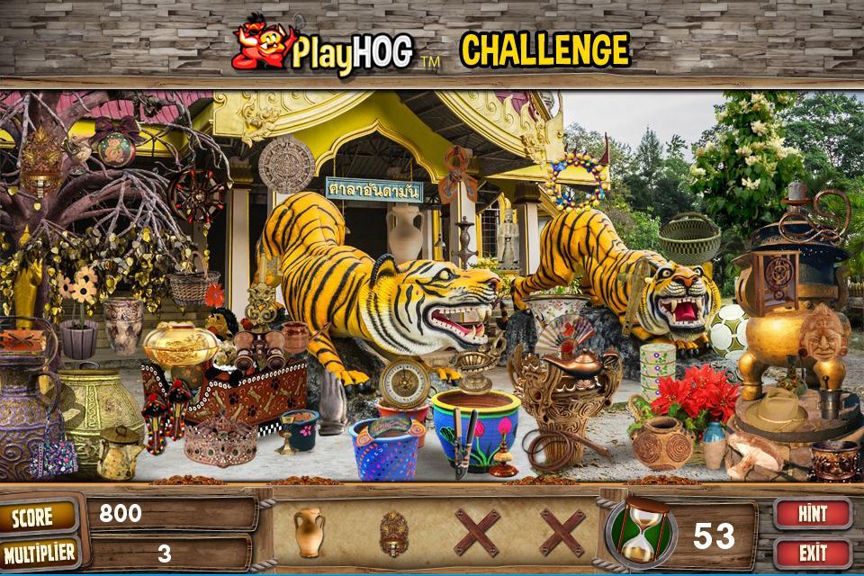 Challenge #79 Secret Temples Hidden Objects Games