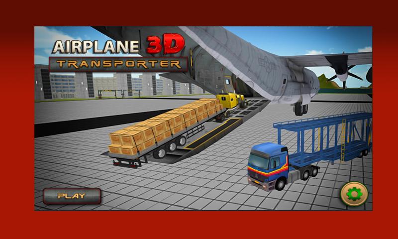Transporter Plane 3D : Truck Transport