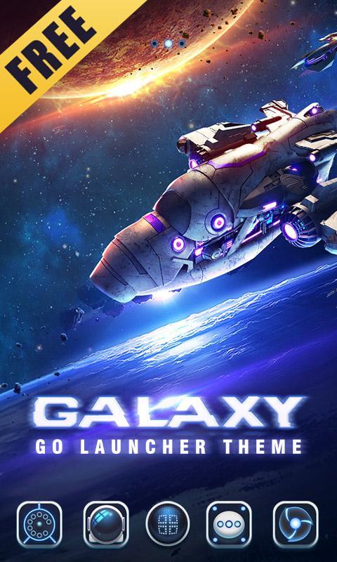 (FREE)Galaxy GO Launcher Theme