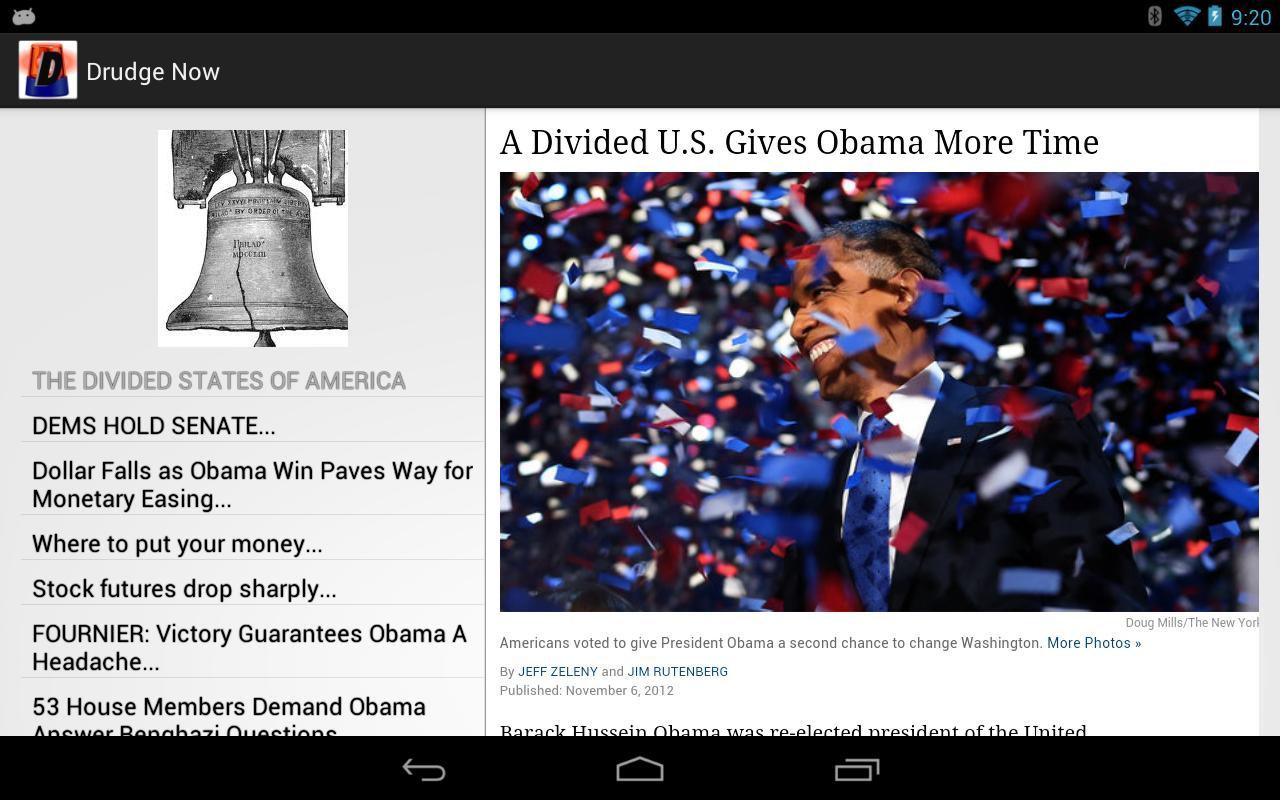 Official Drudge Report Now