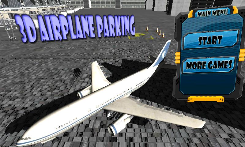 3D Airplane Parking Simulator