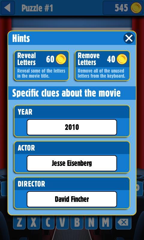 Candy Clues - Movie Trivia