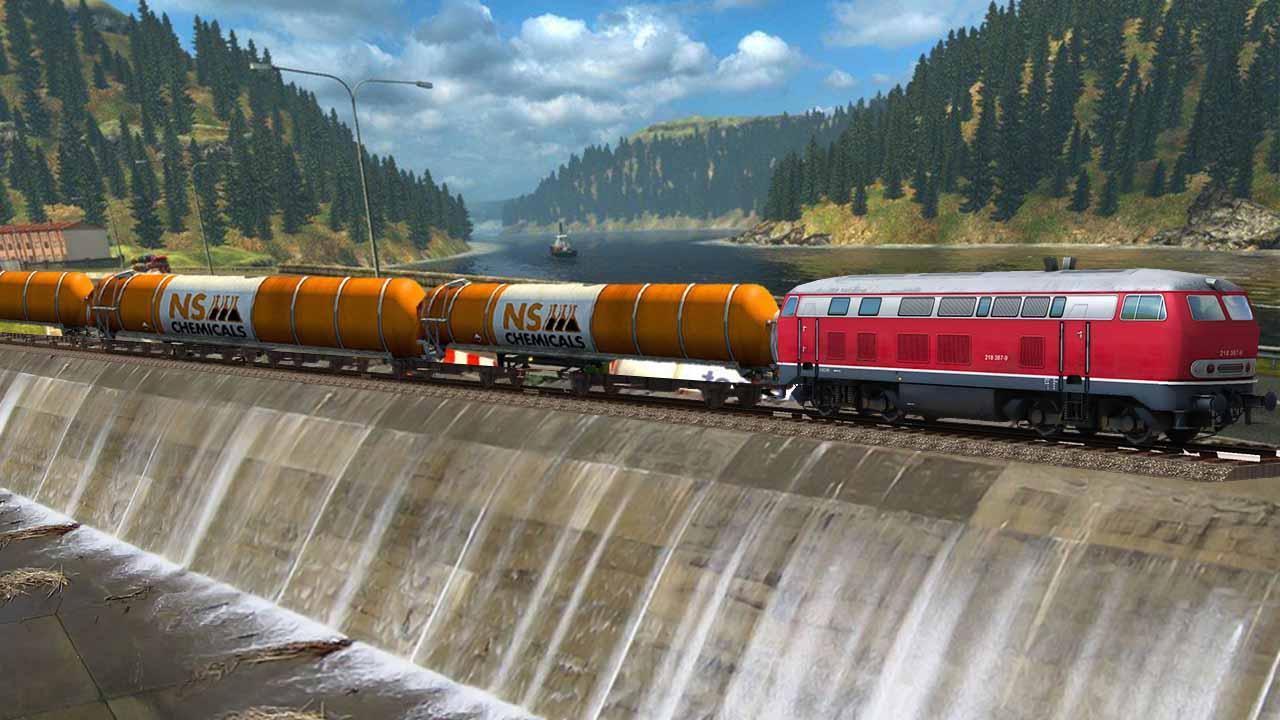 Oil Train Driving Games: Train Sim Games