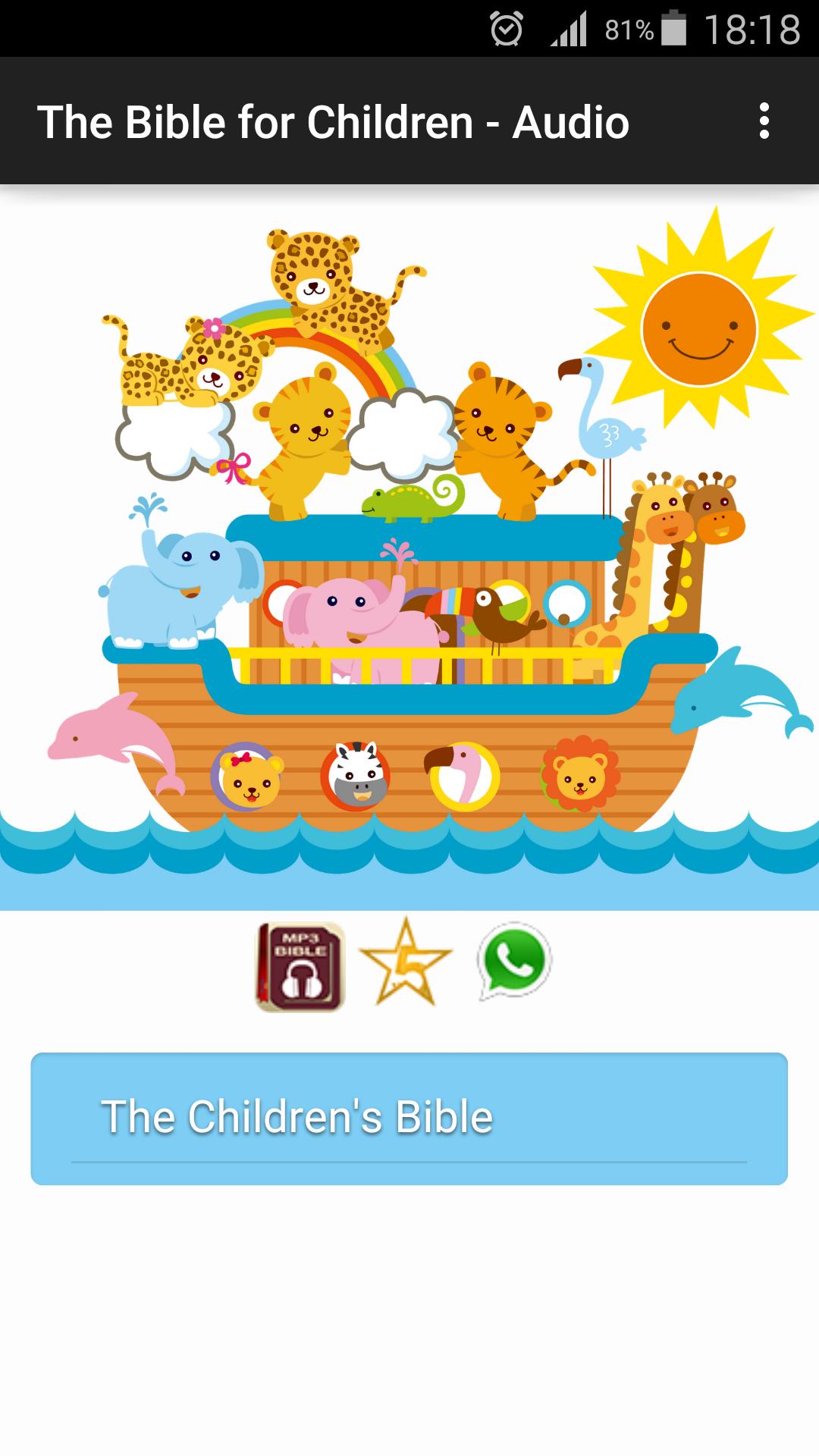 The Bible for Children - Audio