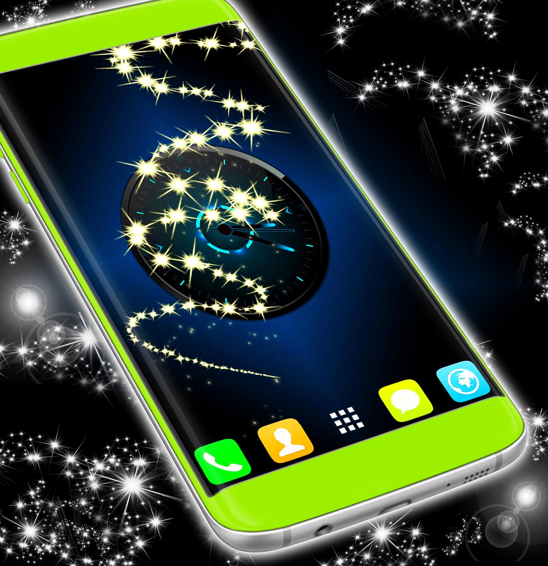 Night Clock Live Wallpaper