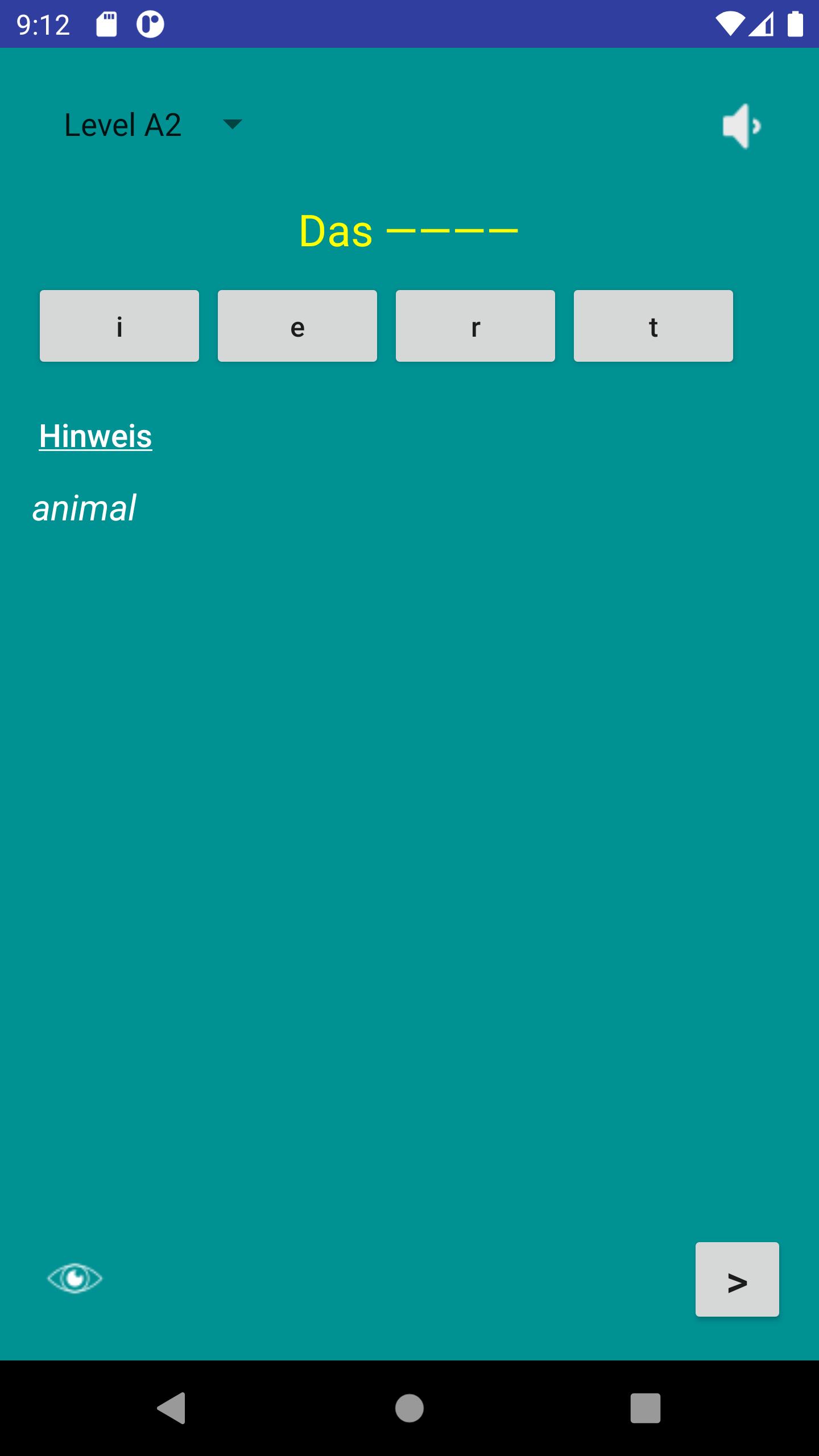 German Word Game A1 A2 B1