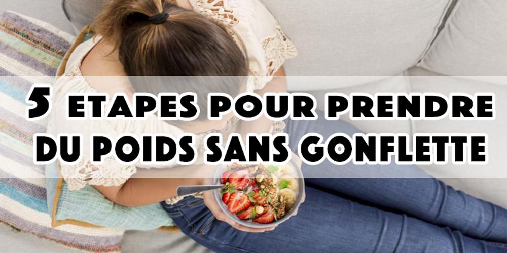 Prendre Du Poids Sainement
