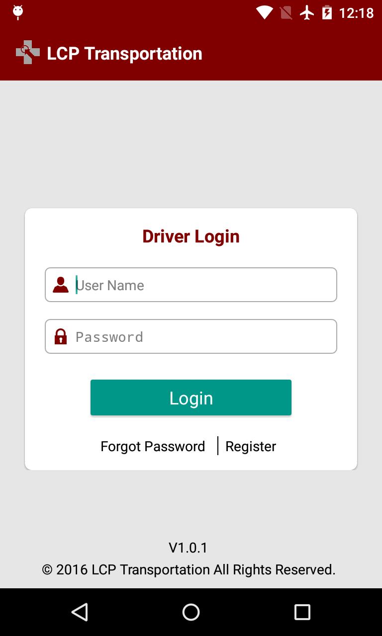 LCP Transportation Driver