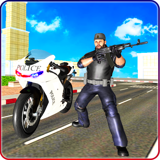 US Police Bike Chase Simulator