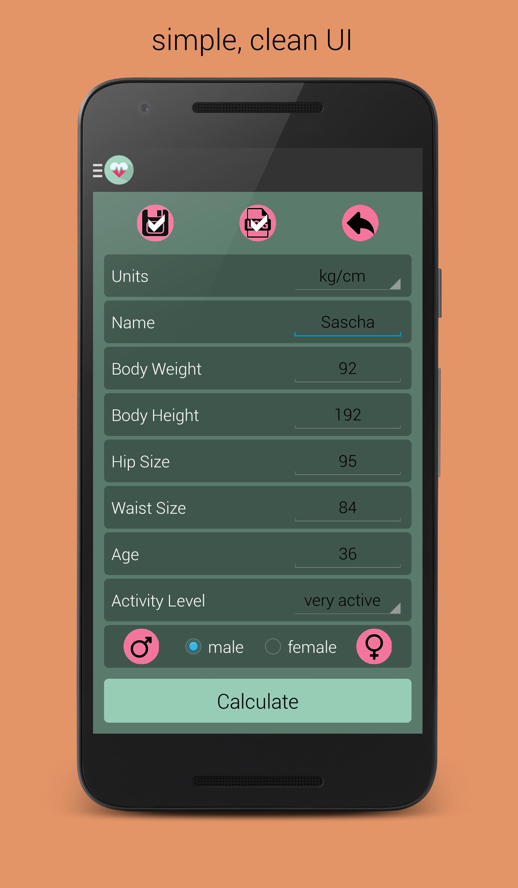 Health BMI Calculator