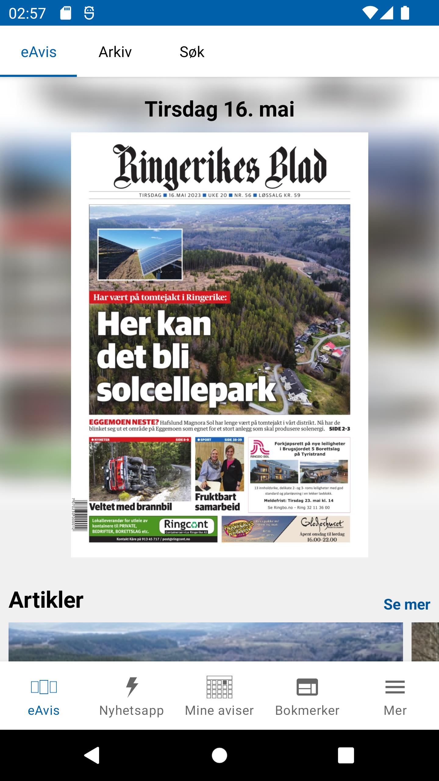 Ringerikes Blad eAvis