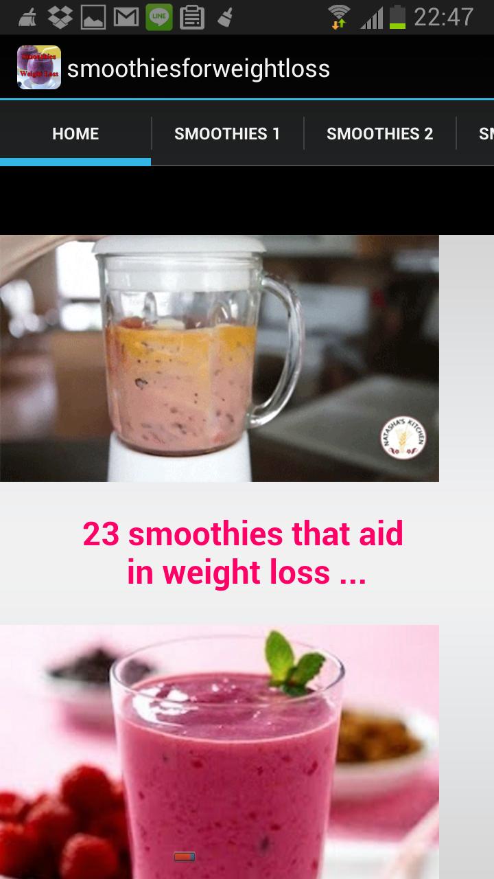 smoothies for weight loss
