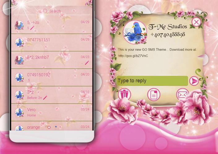 Spring Garden SMS Theme