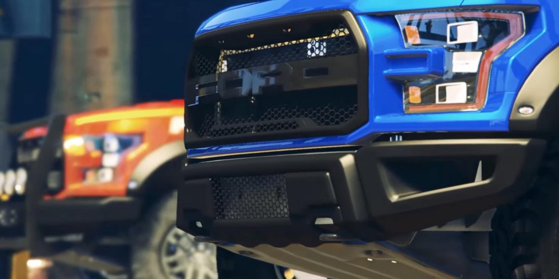 Raptor Driving Ford 3D