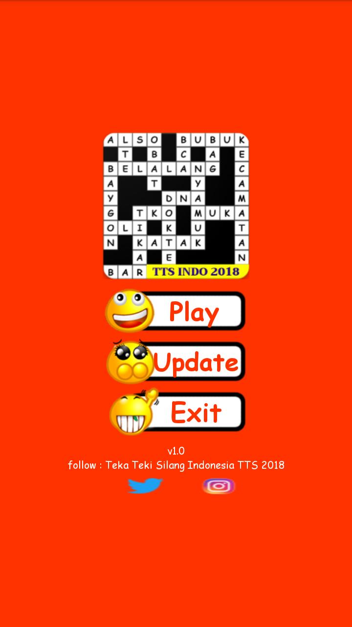 Teka Teki Silang Indonesia TTS 2018