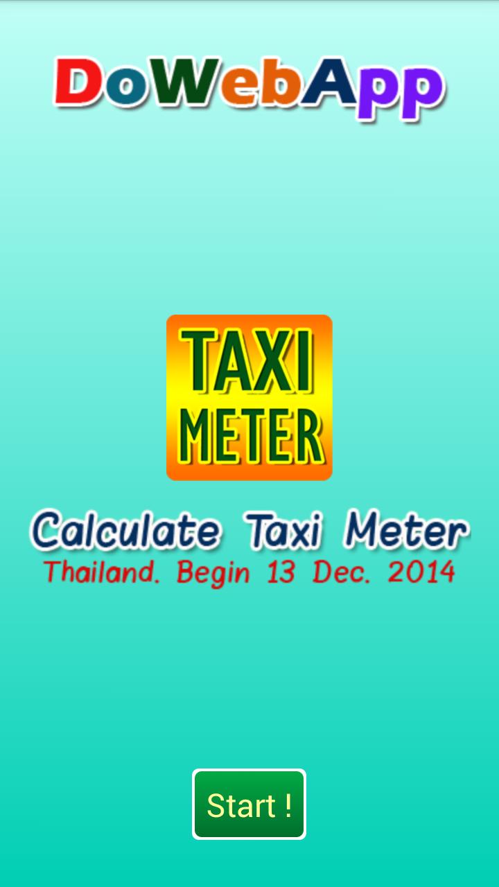 Taxi Meter Thailand