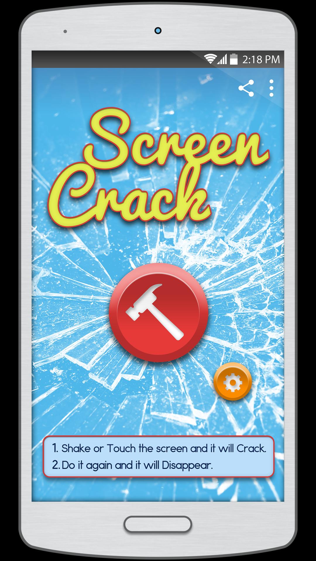 Broken Screen - Crack Prank