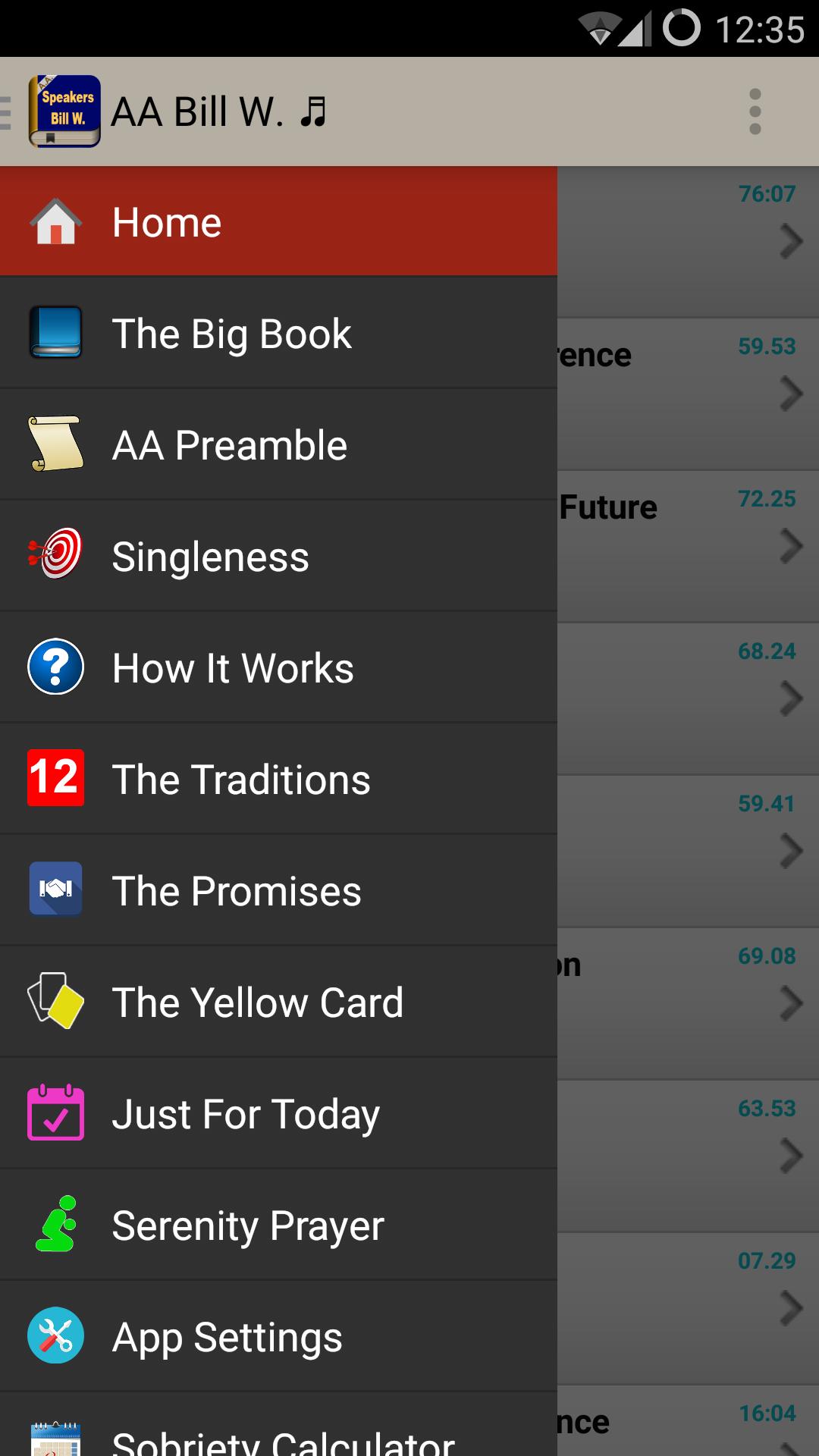 Alcoholics Anonymous - Bill W.